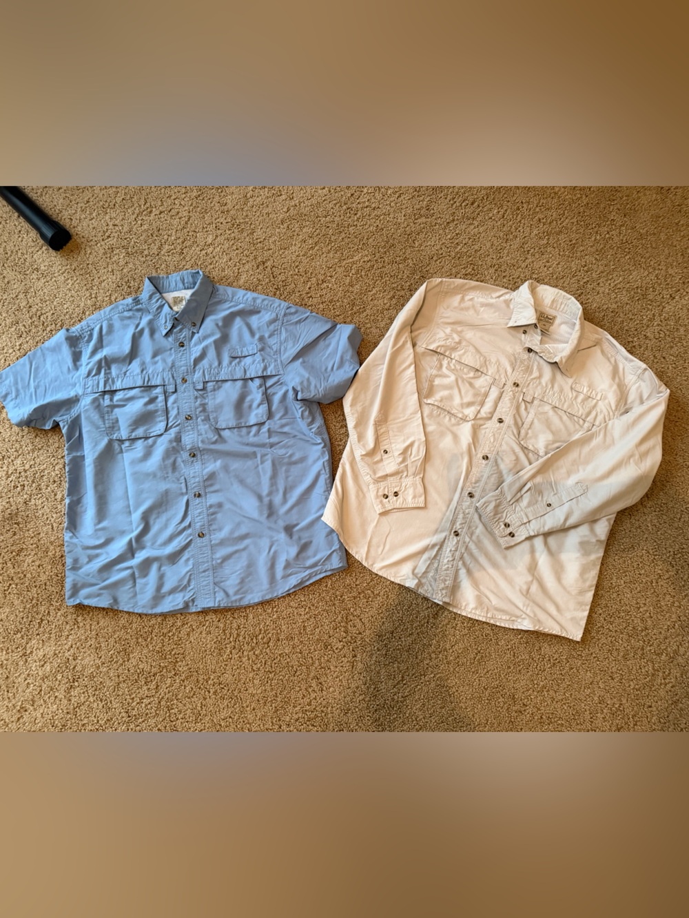 LL Bean Mens Tropic wear shirt bundle